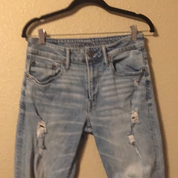 American Eagle Distressed Next Level Airflex mens jeans Size 29 X 32 - Picture 2 of 9